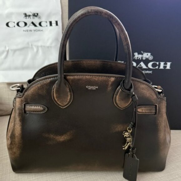 Coach Loved Leather Empire 28 - Picture 1 of 15